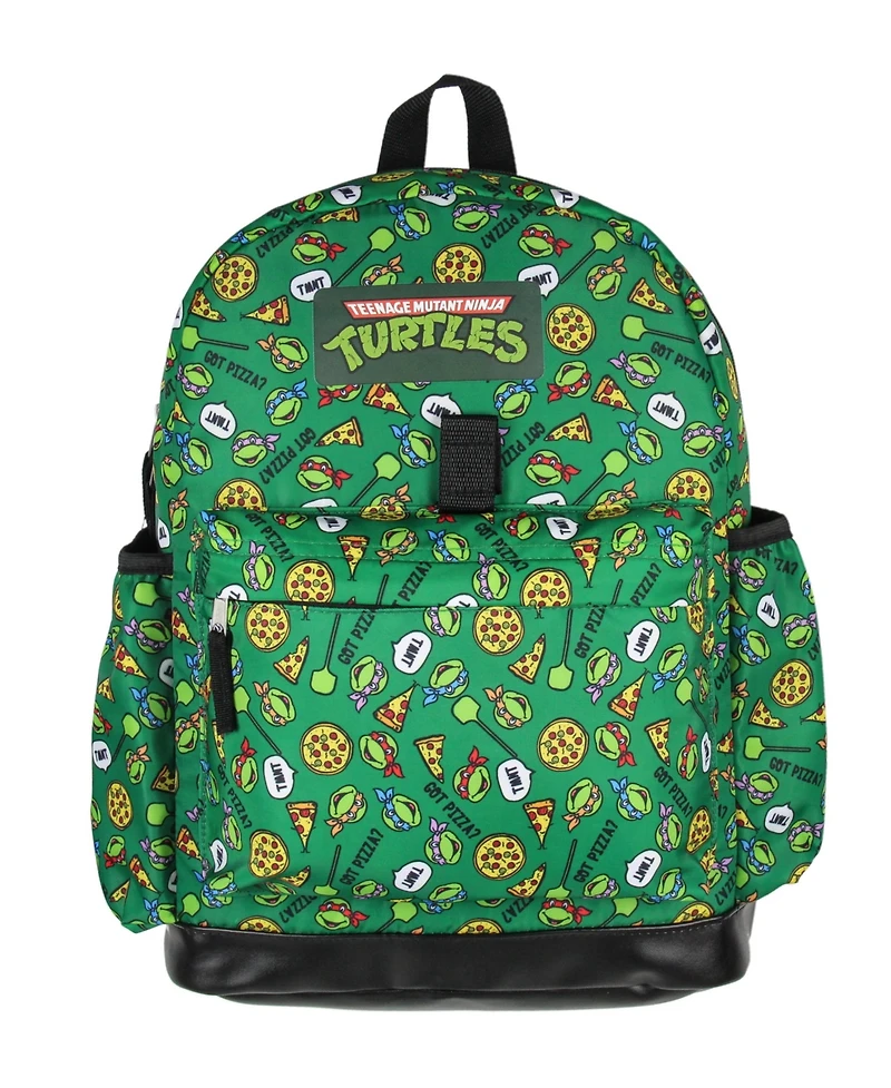 Nickelodeon Teenage Mutant Ninja Turtles Got Pizza? Leonardo Raphael Donatello Michelangelo 2 Pc Lunch Box Backpack Set