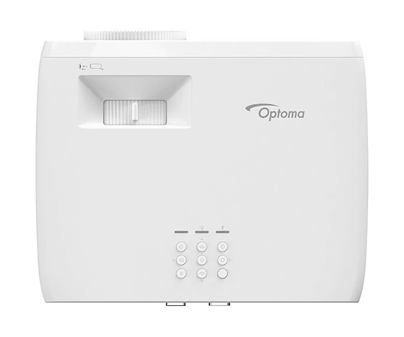 Optoma 4000-Lumen Hd Dlp Theatre and Gaming Projector - White