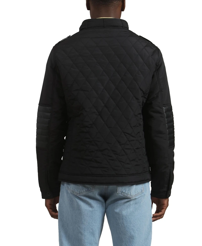 Members Only Men's Belmont Quilted Jacket