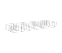 Gabion Raised Bed Galvanized Steel 35.4"x11.8"x3.9"