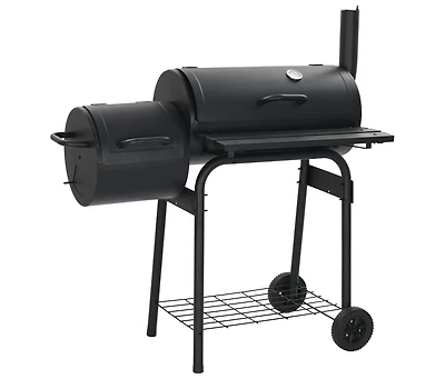 vidaXL Classic Charcoal Bbq Offset Smoker