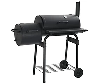 vidaXL Classic Charcoal Bbq Offset Smoker