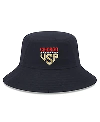 Men's New Era Navy Chicago Cubs 2023 Fourth of July Bucket Hat