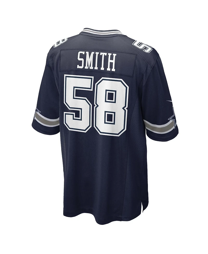Men's Nike Mazi Smith Navy Dallas Cowboys 2023 Nfl Draft First Round Pick Game Jersey