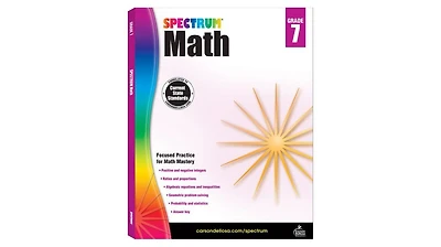 Spectrum Math Workbook, Grade 7 by Spectrum Compiler