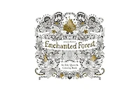 Enchanted Forest- An Inky Quest and Coloring book Activity Books, Mindfulness and Meditation, Illustrated Floral Prints by Johanna Basford Illustrator