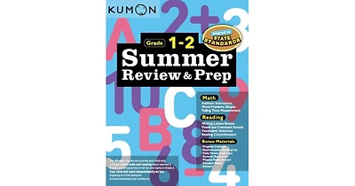 Kumon Summer Review Prep 1-2 by Kumon Publishing
