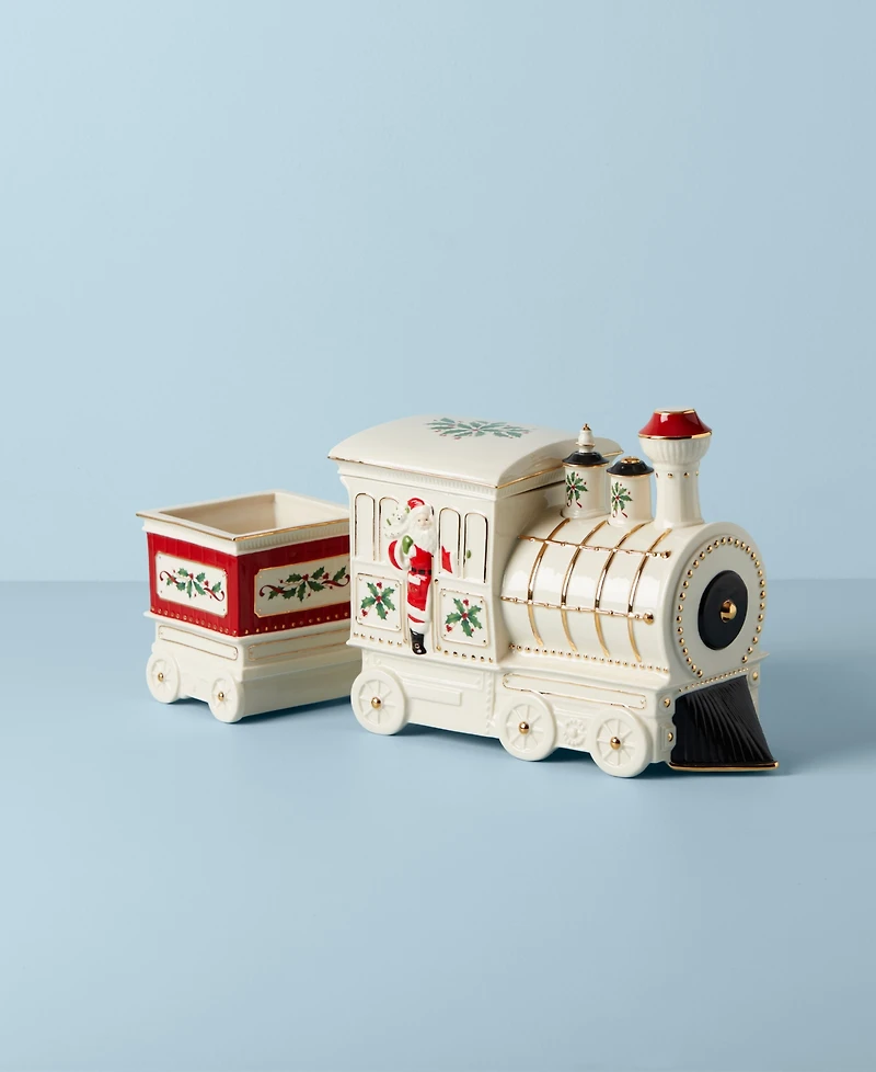 Lenox Holiday Figural Train Buffet Caddy