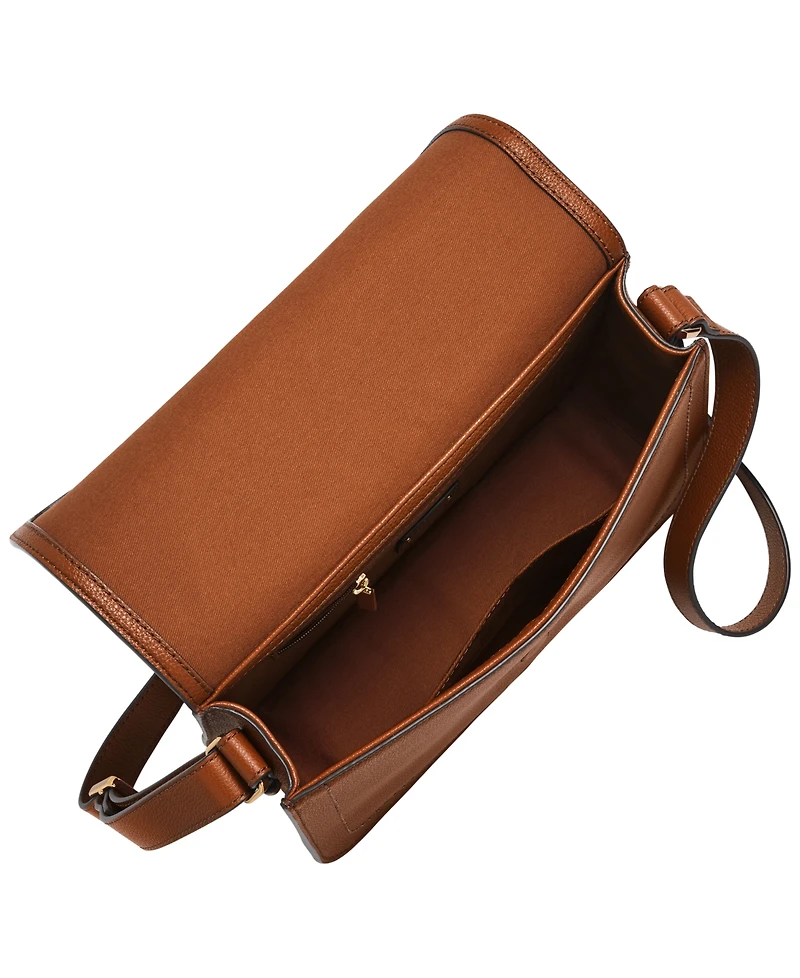 Fossil Large Zoey Leather Crossbody Bag