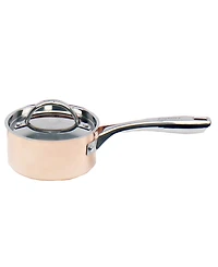 BergHOFF Vintage-Like Tri-Ply 5 Piece Mid Size Polished Copper Cookware Set