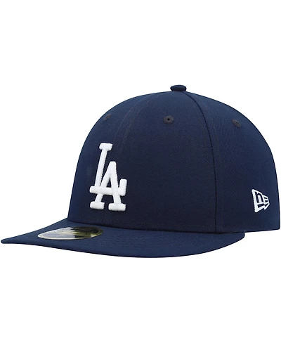 Men's New Era Navy Los Angeles Dodgers Oceanside Low Profile 59FIFTY Fitted Hat