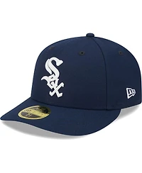 Men's New Era Navy Chicago White Sox Oceanside Low Profile 59FIFTY Fitted Hat
