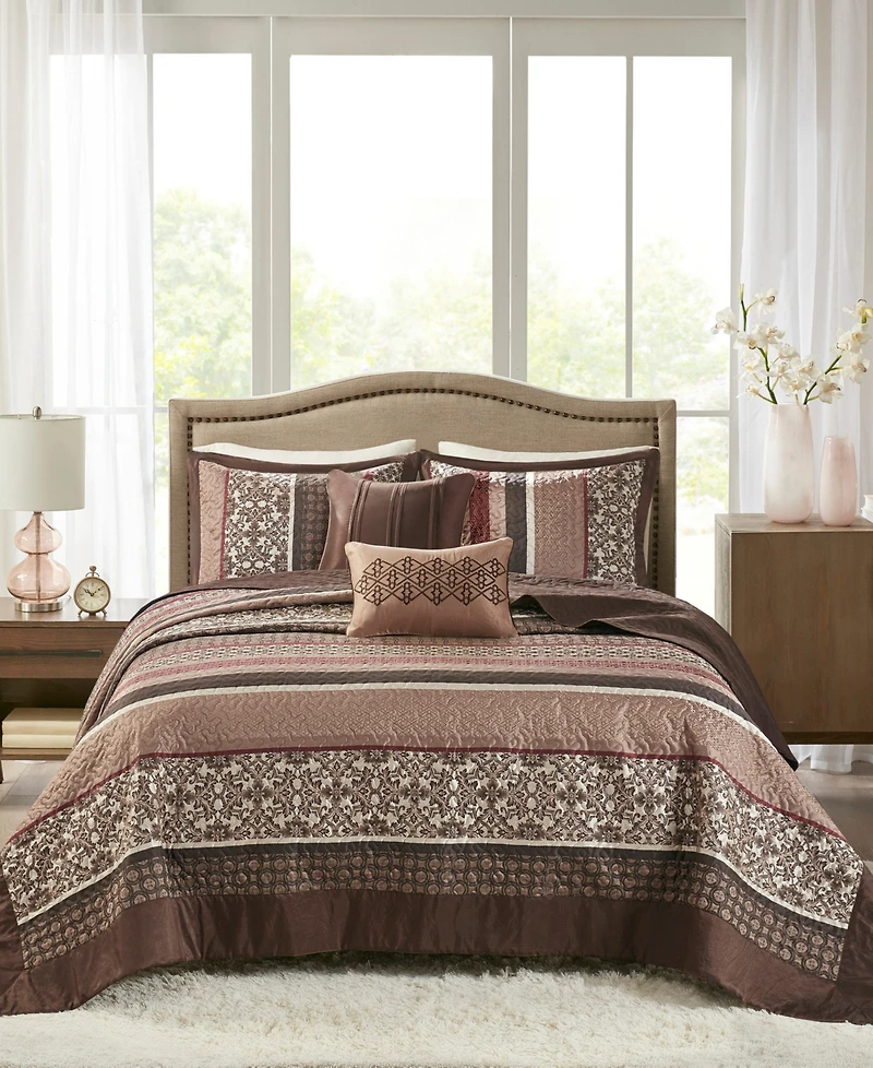 Madison Park Princeton 5-Pc. Bedspread Set