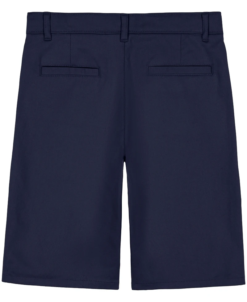 Nautica Big Boys Husky Hunter Flat-Front Stretch Twill Shorts