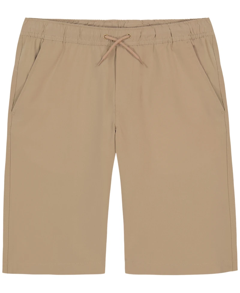 Nautica Big Boys Uniform Lowell Stretch Moisture-Wicking Jogger Shorts