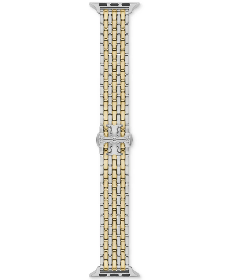 Tory Burch Two-Tone Stainless Steel Bracelet For Apple Watch 38mm-45mm