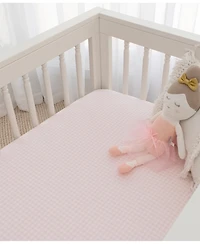 Living Textiles Baby Girls Cotton Jersey Crib Sheet