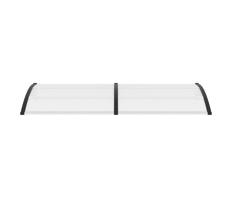 vidaXL Door Canopy 94" x 39" Pc