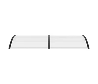vidaXL Door Canopy 94" x 39" Pc