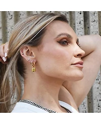 Lock It Earrings
