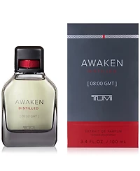 New! Tumi Men's Awaken Distilled [08:00 Gmt] Extrait de Parfum Spray, 3.4 oz.