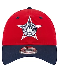 Men's New Era Red Charlotte Fc Americana 9TWENTY Adjustable Hat