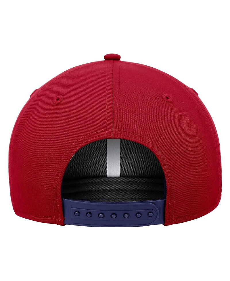 Men's Nike Royal, Red Chicago Cubs Classic99 Colorblock Performance Snapback Hat