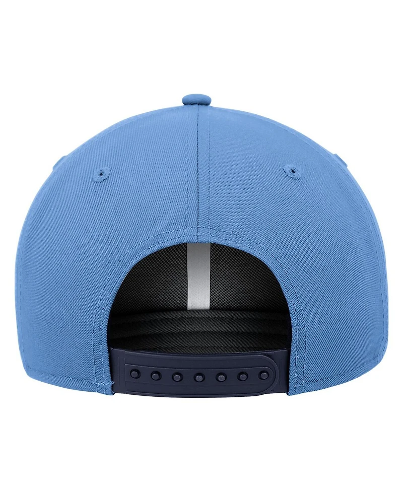 Men's Nike Navy, Light Blue Tampa Bay Rays Classic99 Colorblock Performance Snapback Hat