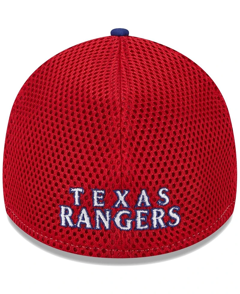 Men's New Era Royal Texas Rangers Team Neo 39THIRTY Flex Hat
