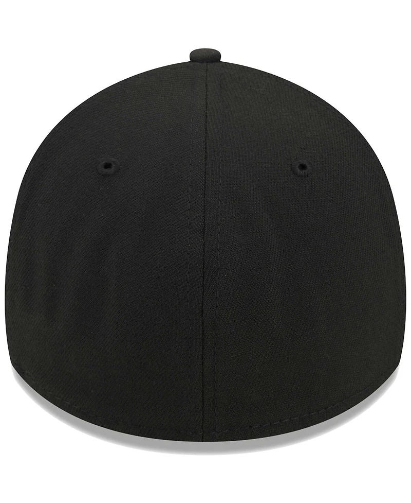 Men's New Era Black St. Louis Cardinals Logo 39THIRTY Flex Hat
