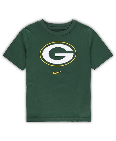Preschool Boys and Girls Nike Green Bay Packers Team Wordmark T-shirt