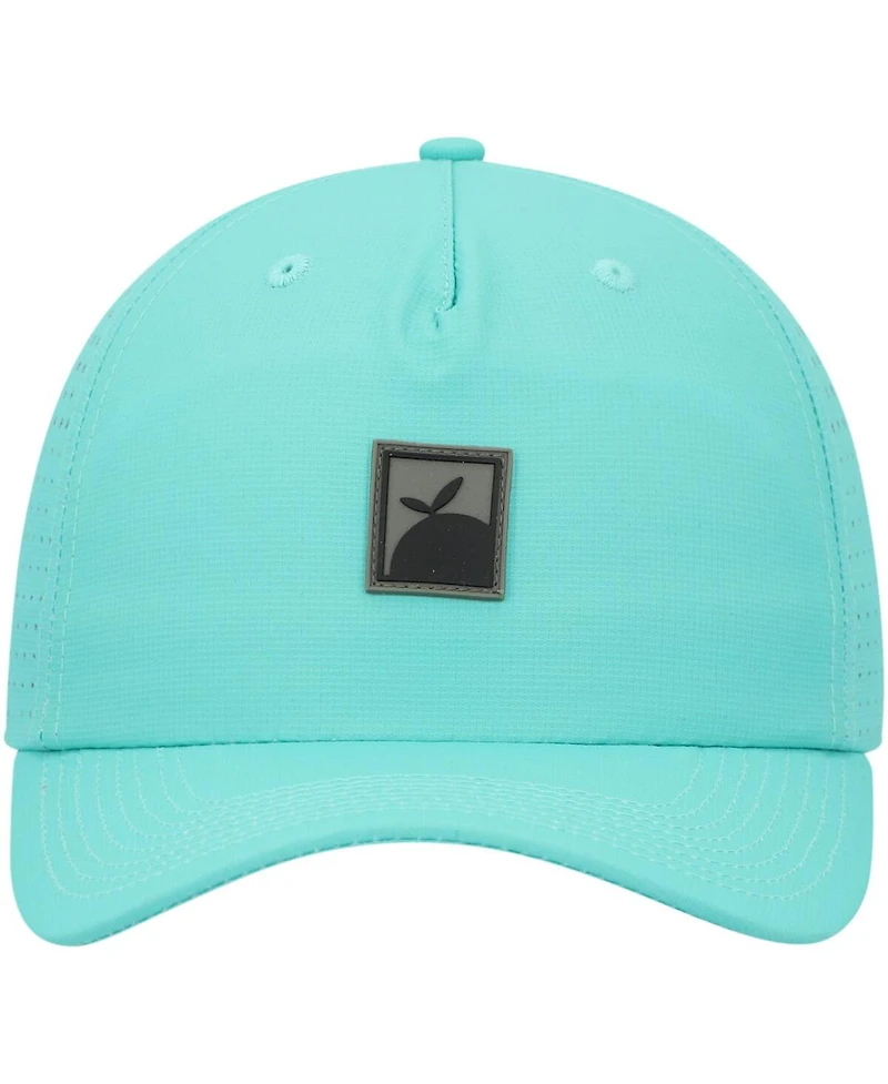 Men's Flomotion Mint Rubber Logo Snapback Hat