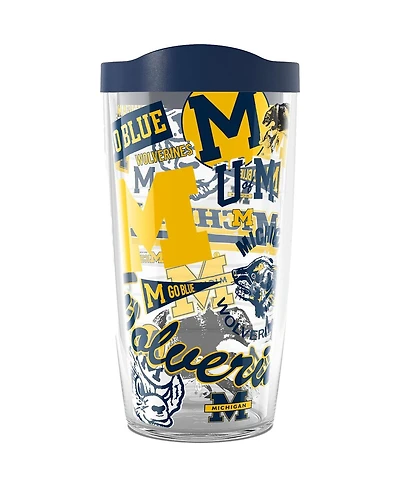 Tervis Tumbler Michigan Wolverines 16 Oz Allover Classic Tumbler