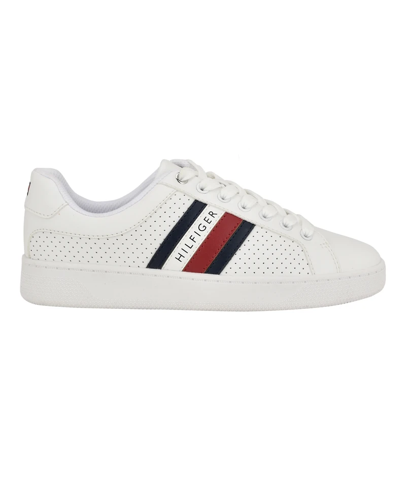 Tommy Hilfiger Women's Jallya Perforated Court Sneakers