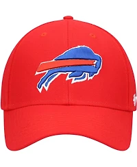 Men's '47 Brand Red Buffalo Bills Team Mvp Adjustable Hat