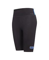 Women's Pro Standard Black Chicago Cubs City Scape Bike Shorts