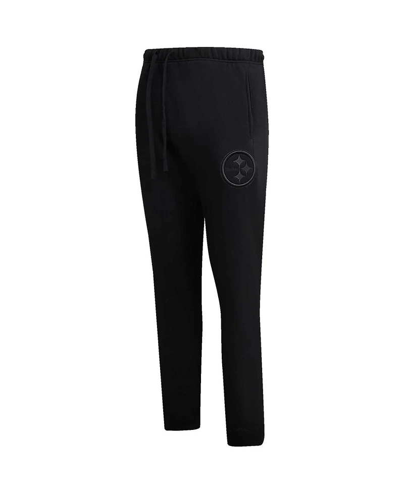Men's Pro Standard Black Pittsburgh Steelers Neutral Fleece Sweatpants