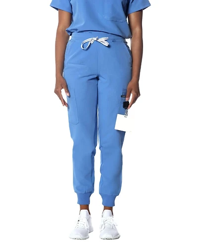 Members Only Valencia Jogger Scrub Pants for Women