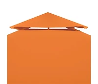 vidaXL Gazebo Cover Canopy Replacement 1 oz/ft² Orange 9.8'x13.1'