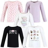 Hudson Baby Toddler Girls Long Sleeve T-Shirts
