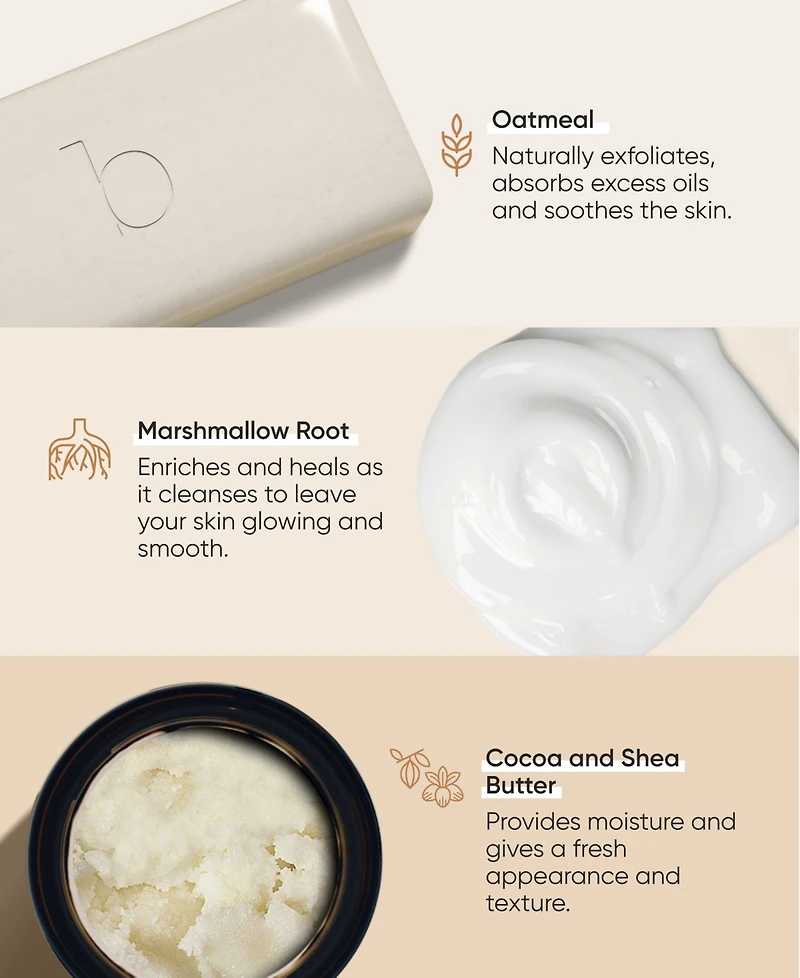 Buttah Skin 3-Pc. Buttah Oatmeal Love From Head To Toe Set