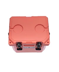Camp-zero 10 | 10.6 Qt. Premium Cooler with 2 Molded-in Cup Holders & Folding Aluminum Handle
