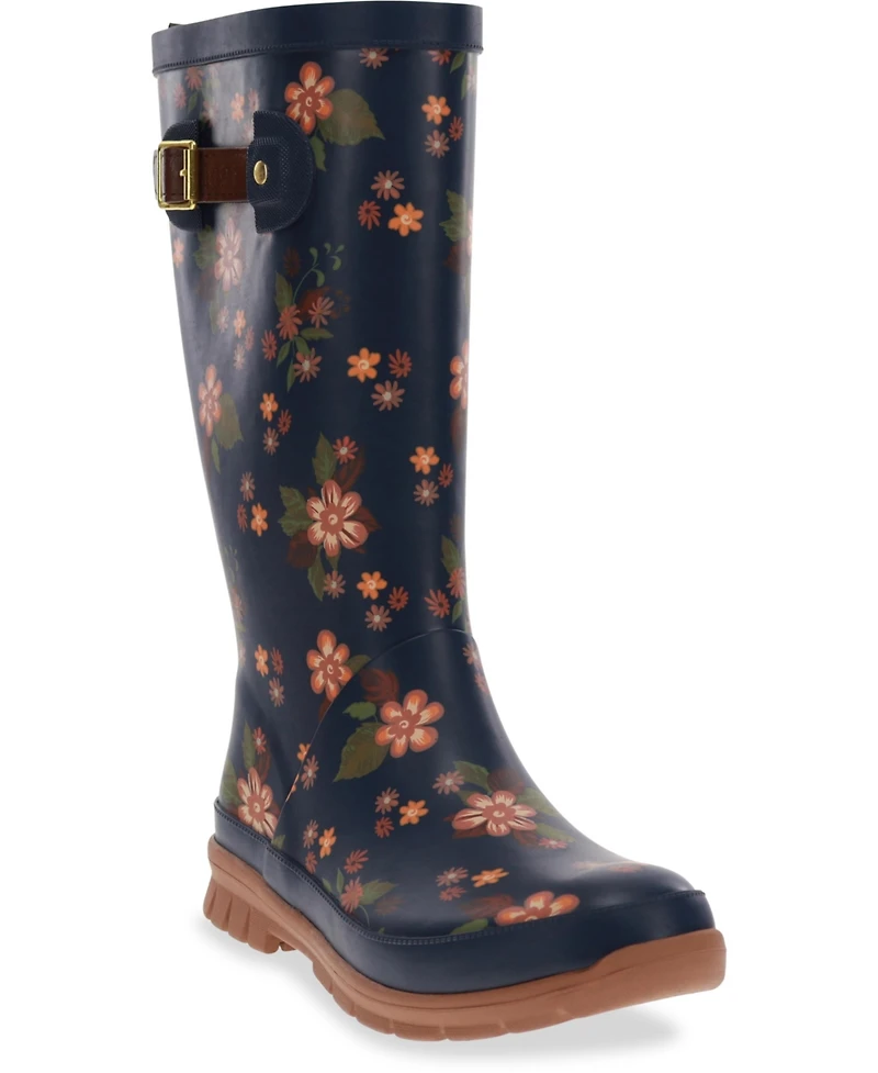 Women's Country Bloom Tall Rain Boot