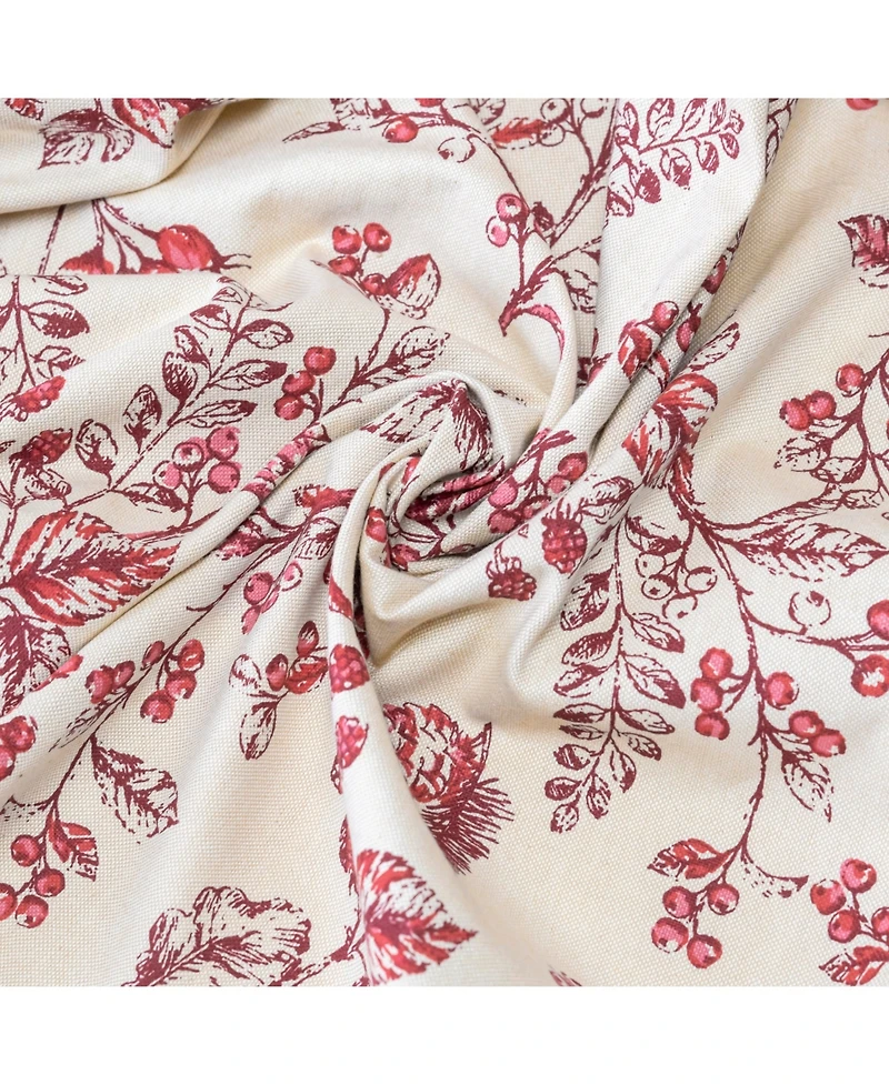 Ricardo Waverly Gardens Rod Pocket Insert Curtain Valance 42"W x 13"L
