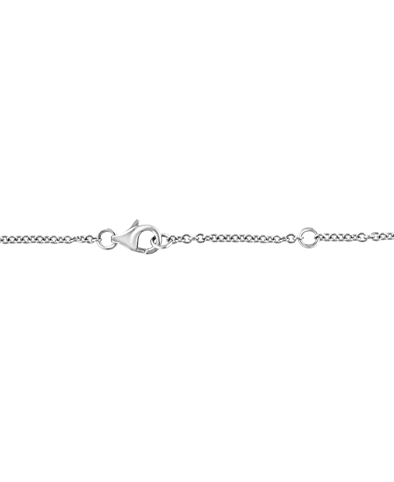 Effy Diamond Graduated 18" Statement Necklace (1-3/8 ct. t.w.) in 14k White Gold