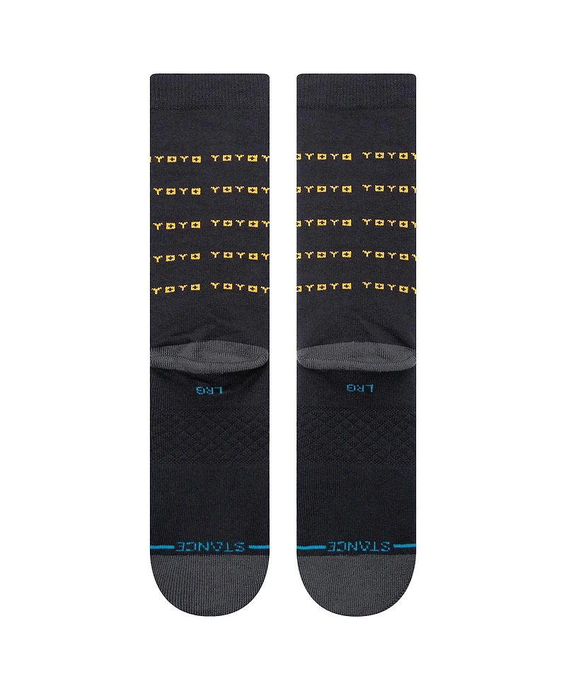 Men's Stance Black Pittsburgh Pirates 2023 City Connect Crew Socks