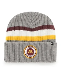 Men's '47 Brand Charcoal Minnesota Golden Gophers Highline Cuffed Knit