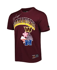 Men's Pro Standard Burgundy Washington Commanders Hometown Collection T-shirt