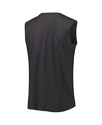 Women's Fanatics Heather Charcoal New Orleans Saints Plus Tank Top