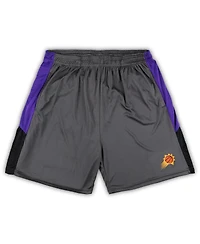 Men's Fanatics Gray Phoenix Suns Big and Tall Shorts
